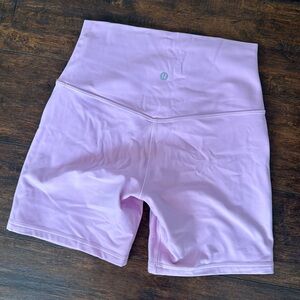 Lululemon Align VitaPink 6” size 6 shorts